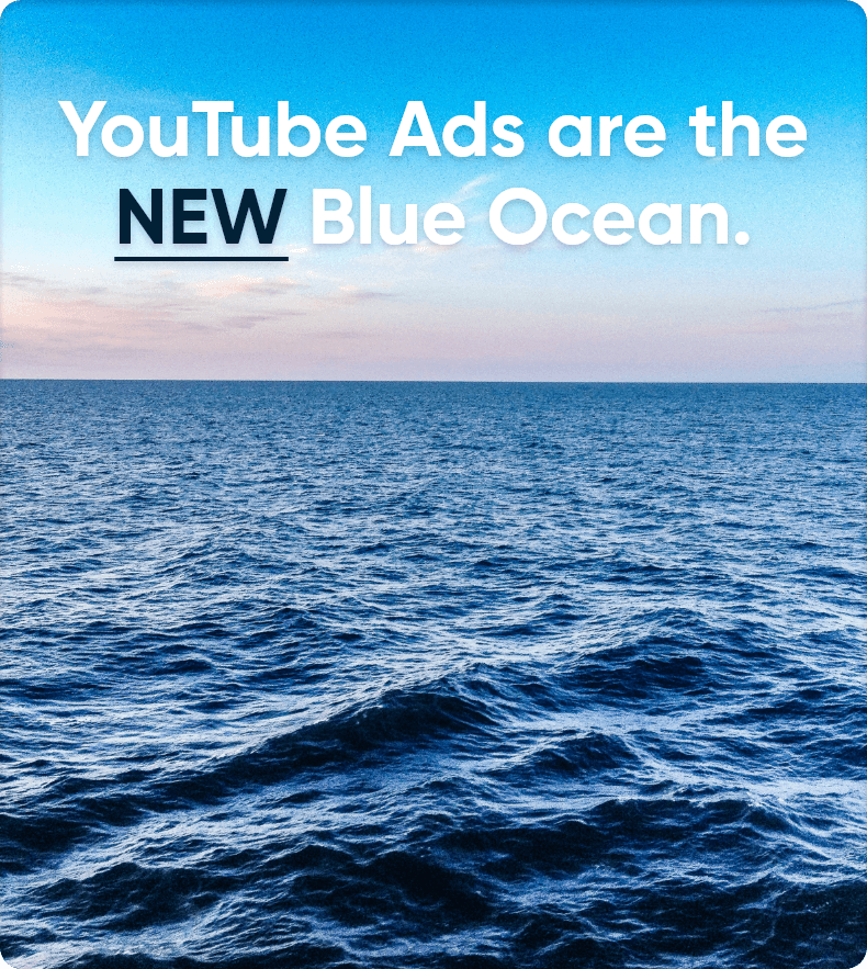 Ad Outreach Ocean Image with Text